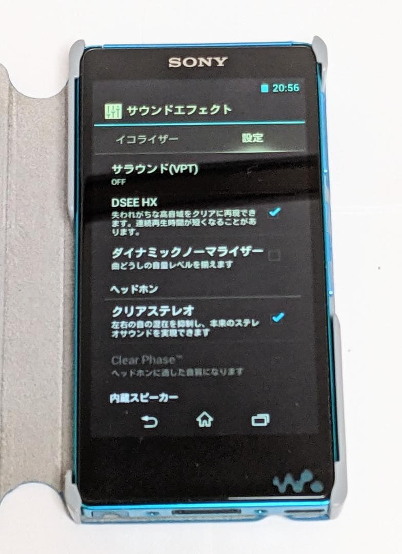 SONY ソニー ウォークマン NW-F886 純正ケース付き