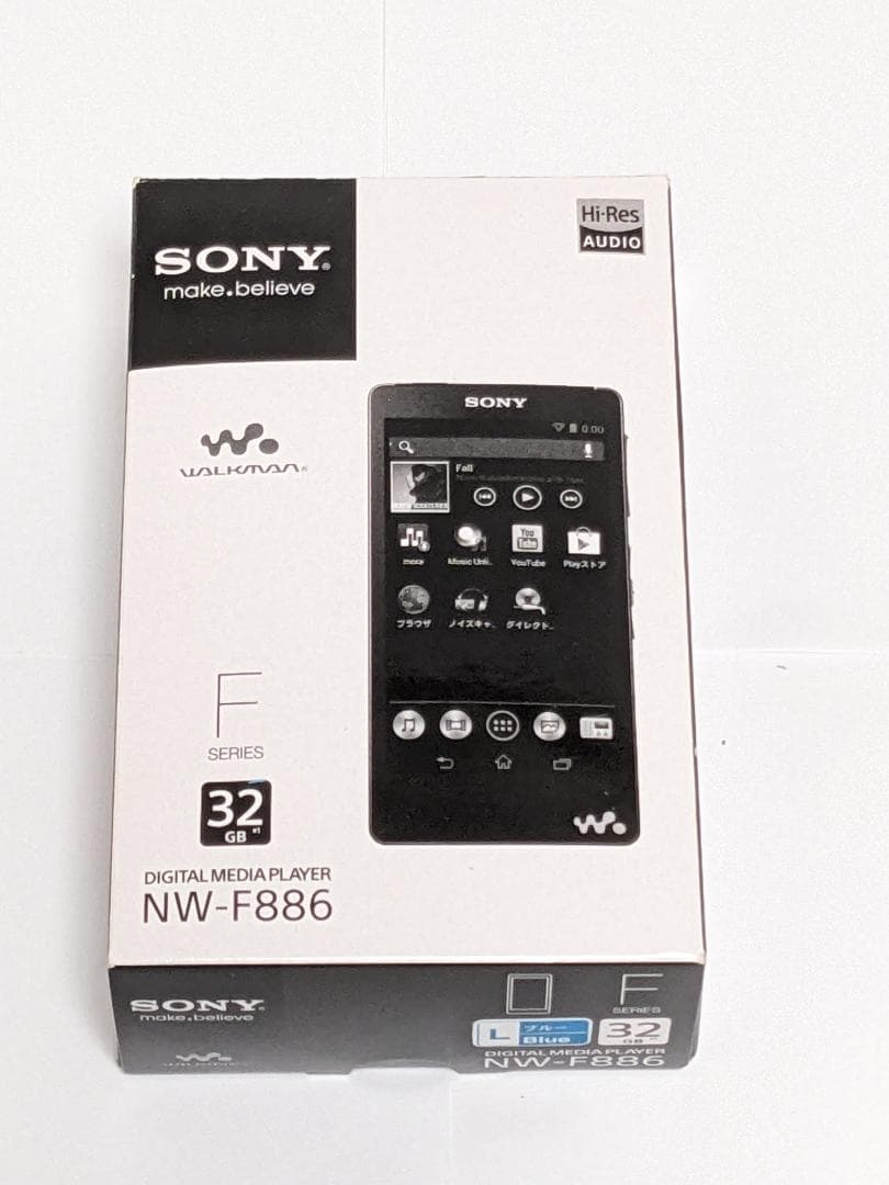 SONY ソニー ウォークマン NW-F886 純正ケース付き