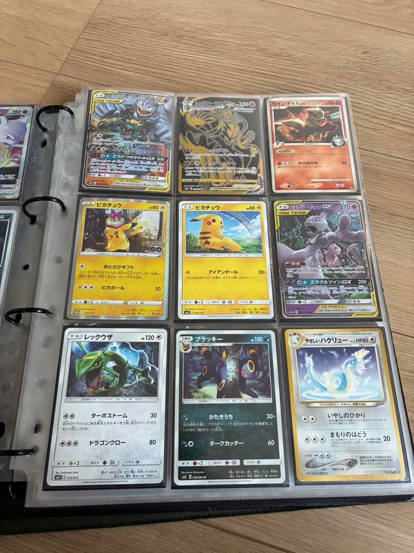 ポケカ　引退品　まとめ売り　ブラッキー　ピカチュウ　レックウザ　ミュウ