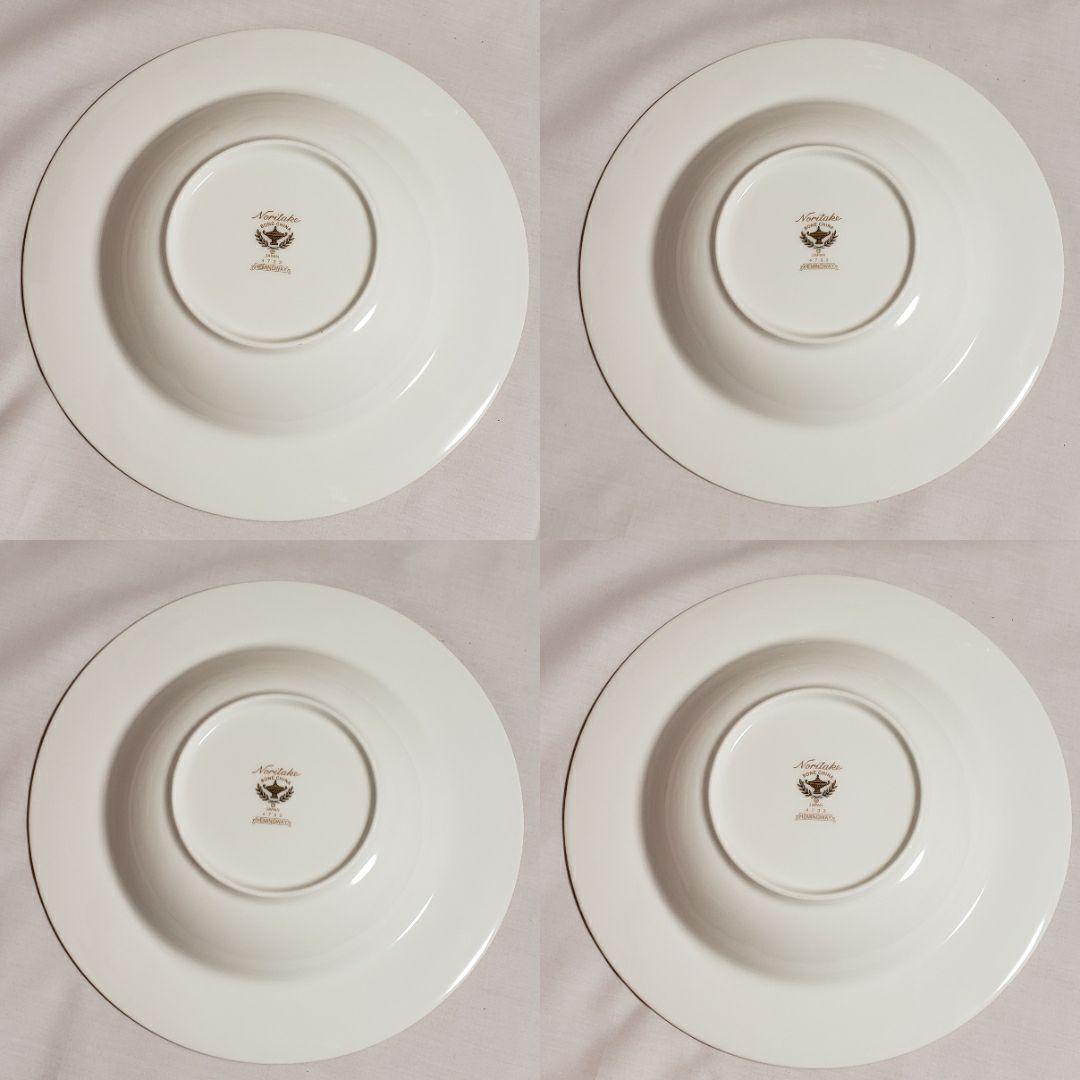 M200　ノリタケ　ヘミングウェイ　深皿　スープ　プレート　22cm　4枚