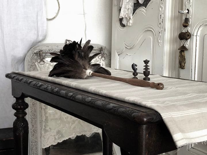 フランスアンティーク　ブラックxシャビー  コンソール　テーブル