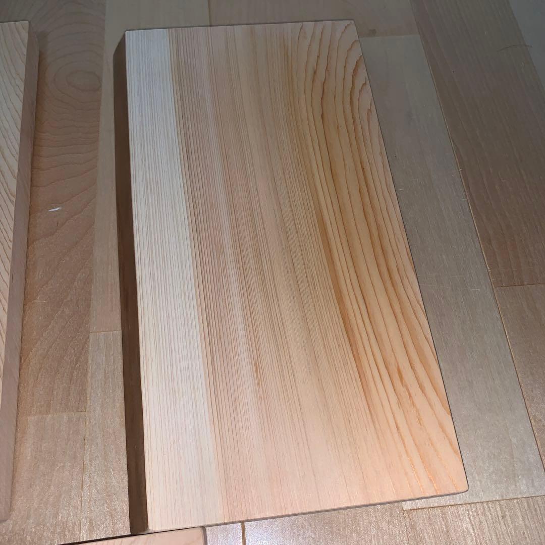 桧　５枚セット品　木材　銘木