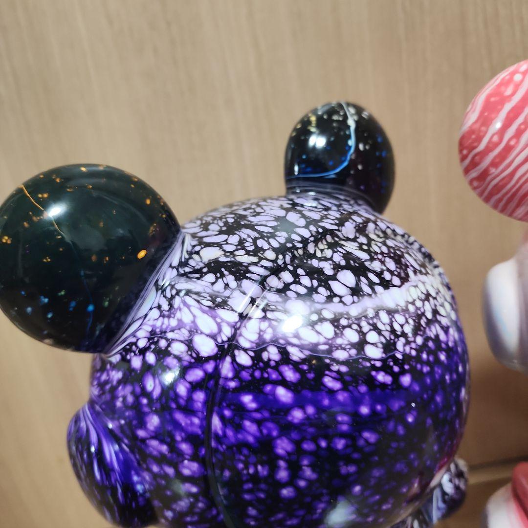 流体アート！可愛いクマ耳スペースマンのペア！匿名配送