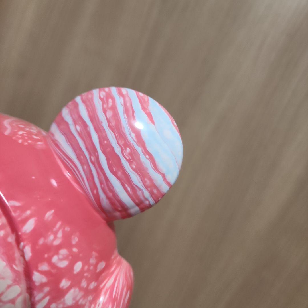 流体アート！可愛いクマ耳スペースマンのペア！匿名配送