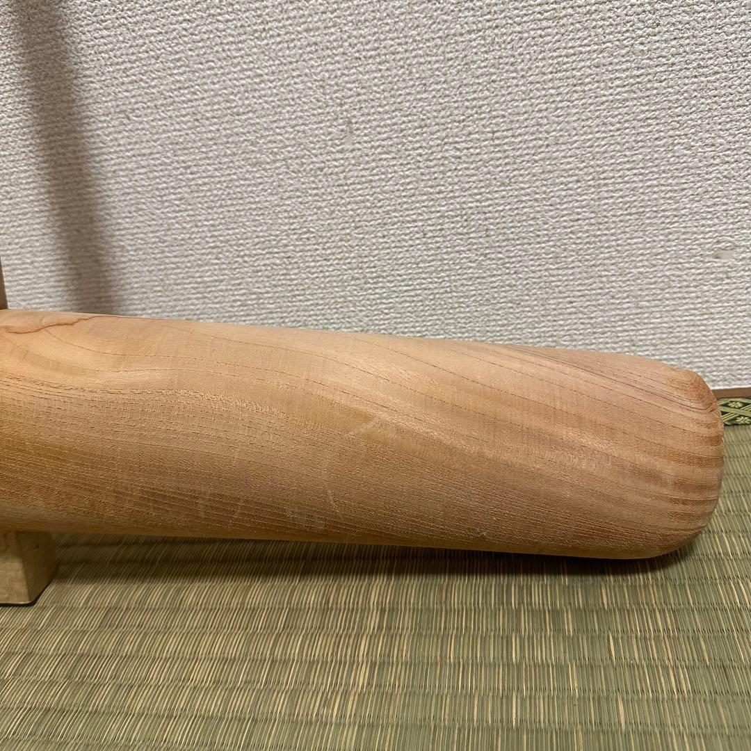 餅つき用 杵（きね） 木製 天然木 無垢材
