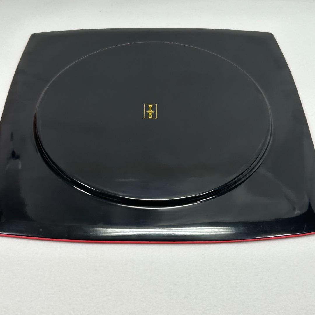 漆塗 飾り皿 VONGU 梵谷漆器 朱塗り エレガント 工芸品　〚在庫僅少〛