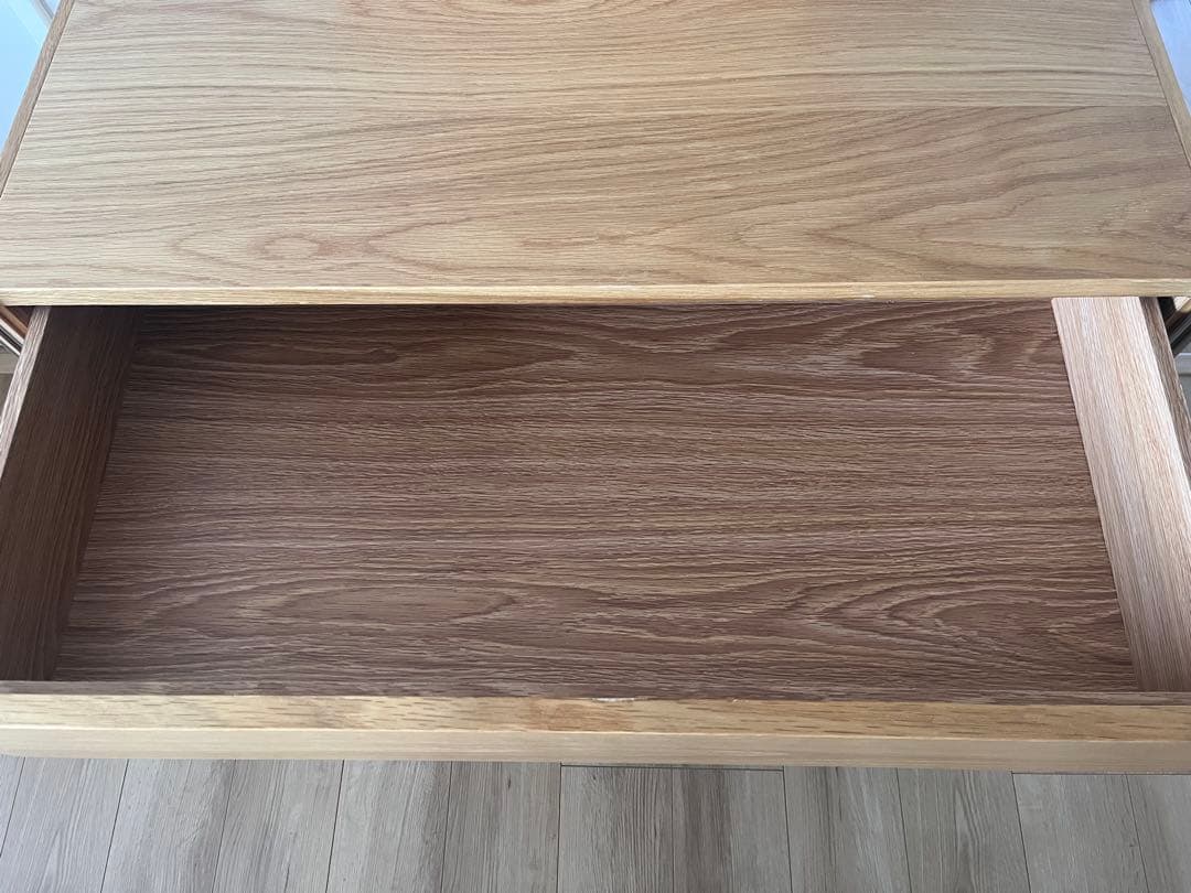 無印良品 スチールユニットシェルフ　ボックス　引き出し　オーク材