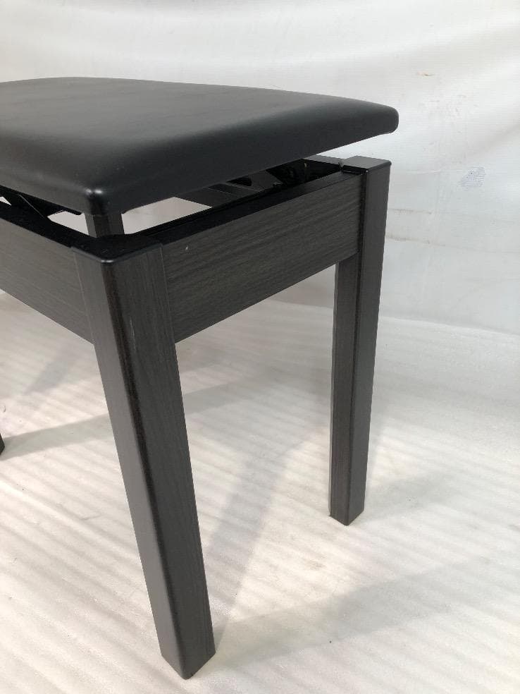 ※84479※YAMAHAピアノ椅子（ダークウォルナット）★送料無料