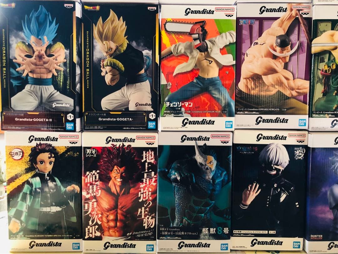 Grandista まとめ売り ドラゴンボール ワンピース 等 20個セット