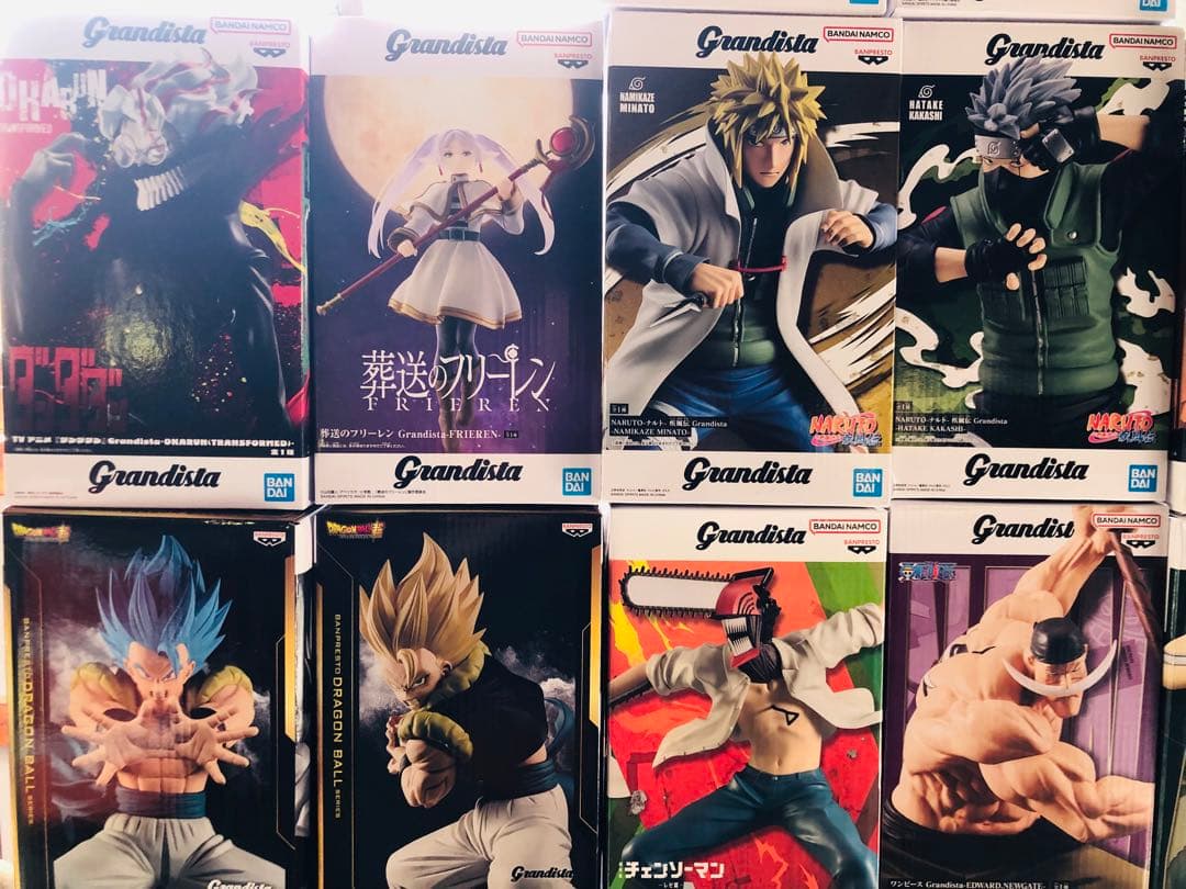 Grandista まとめ売り ドラゴンボール ワンピース 等 20個セット