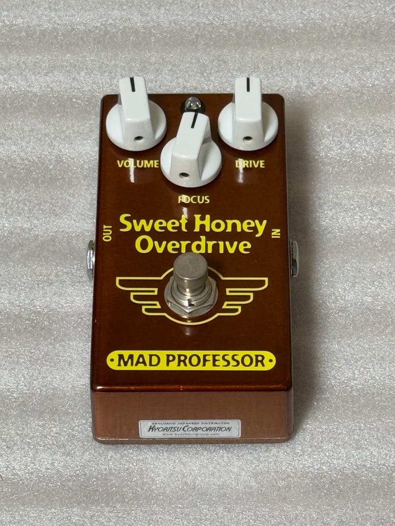 【美品】MAD PROFESSOR SWEET HONEY OVERDRIVE