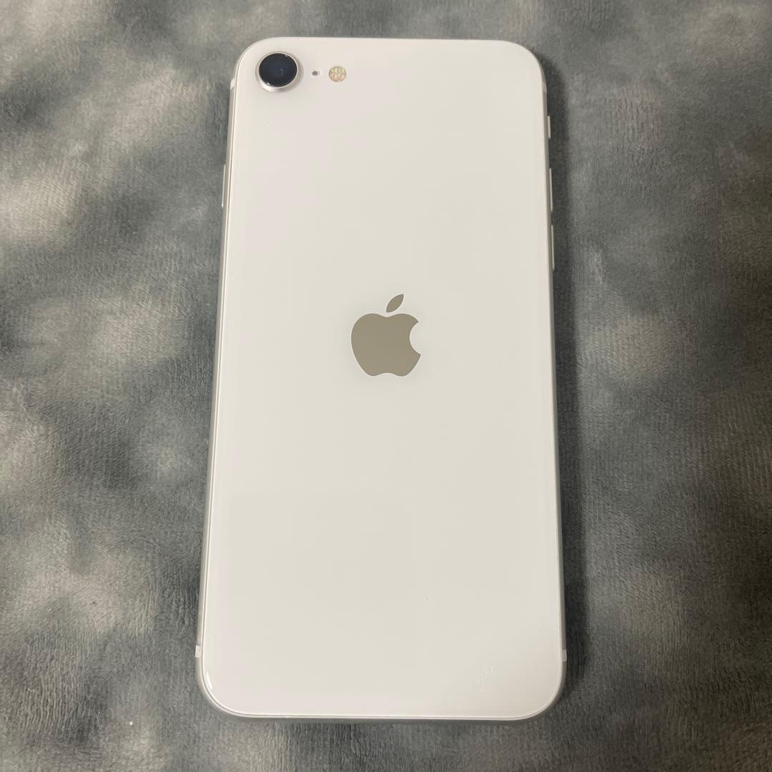 iPhoneSE (第2世代) ホワイト SIMフリー バッテリー最大容量86%