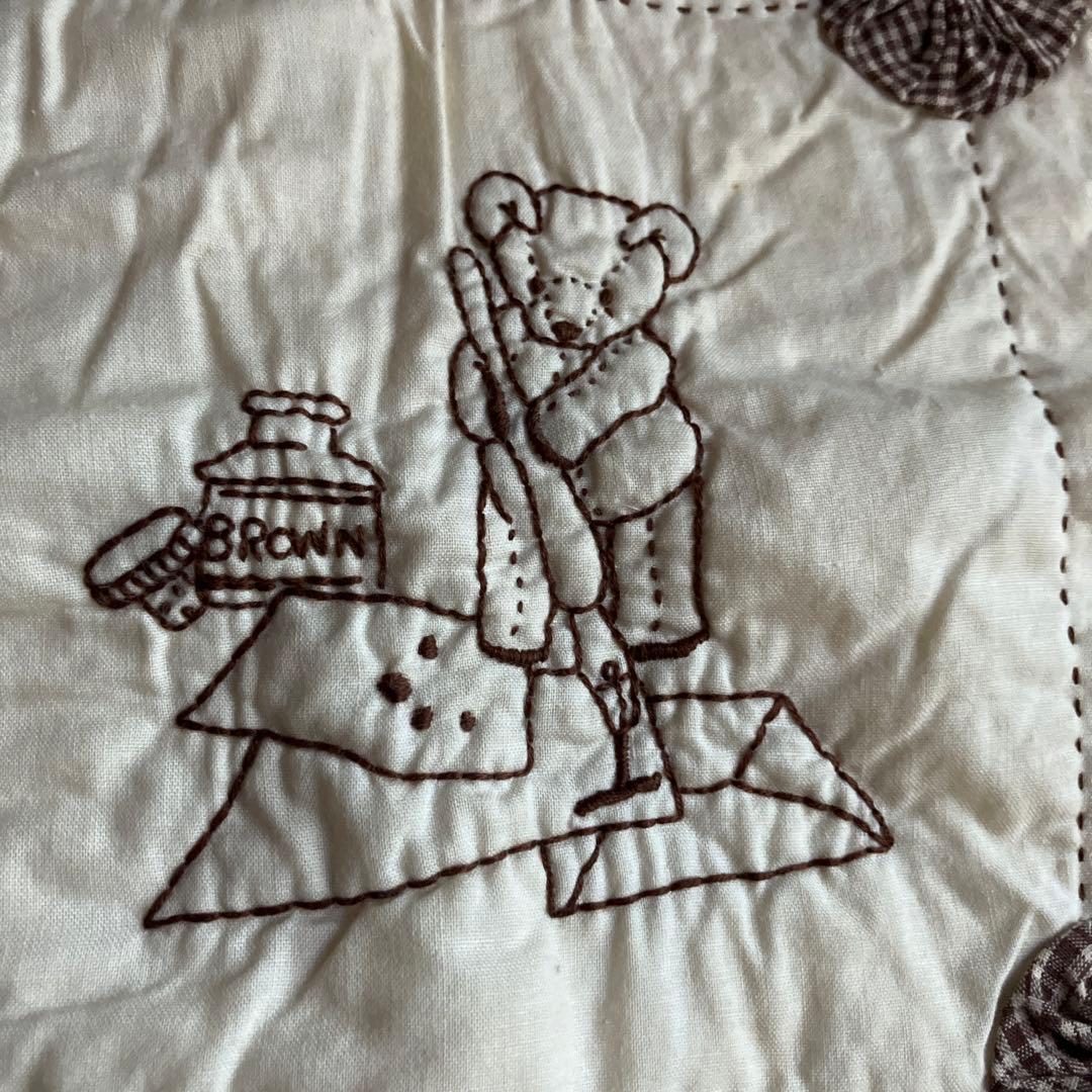 ホビーラホビーレ タペストリー　キット完成品　ベアー①　色褪せ汚れ有