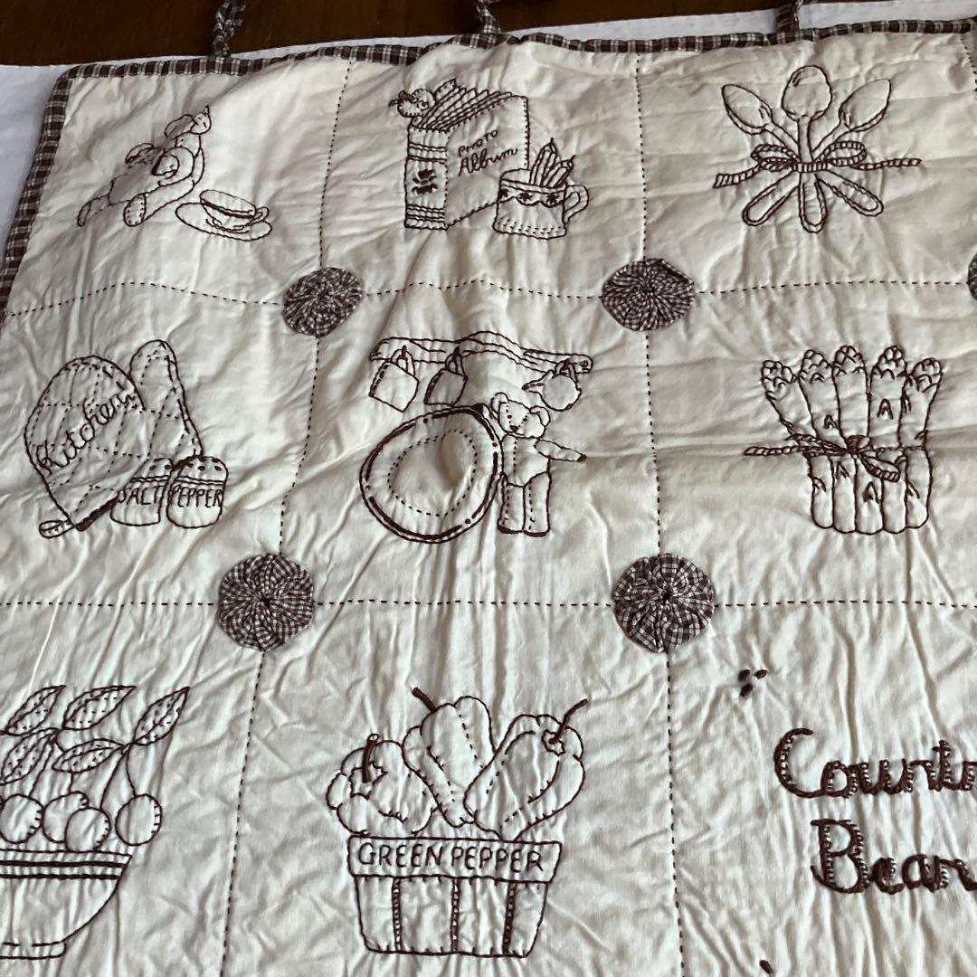 ホビーラホビーレ タペストリー　キット完成品　ベアー①　色褪せ汚れ有