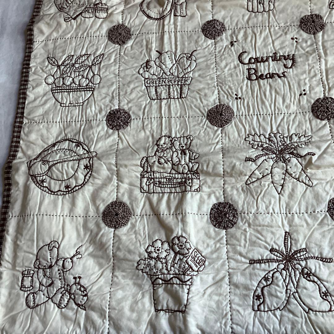 ホビーラホビーレ タペストリー　キット完成品　ベアー①　色褪せ汚れ有