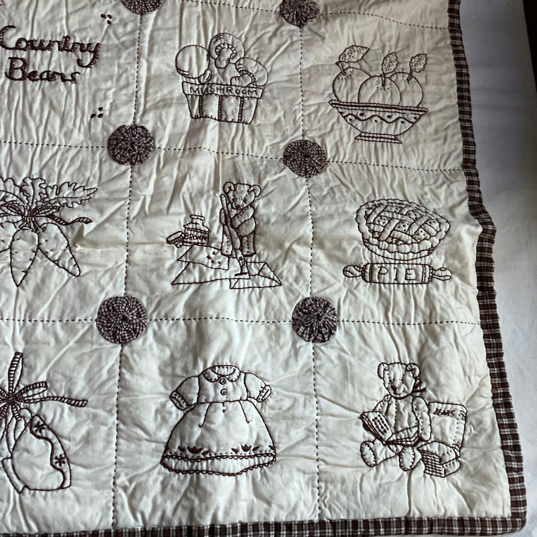 ホビーラホビーレ タペストリー　キット完成品　ベアー①　色褪せ汚れ有