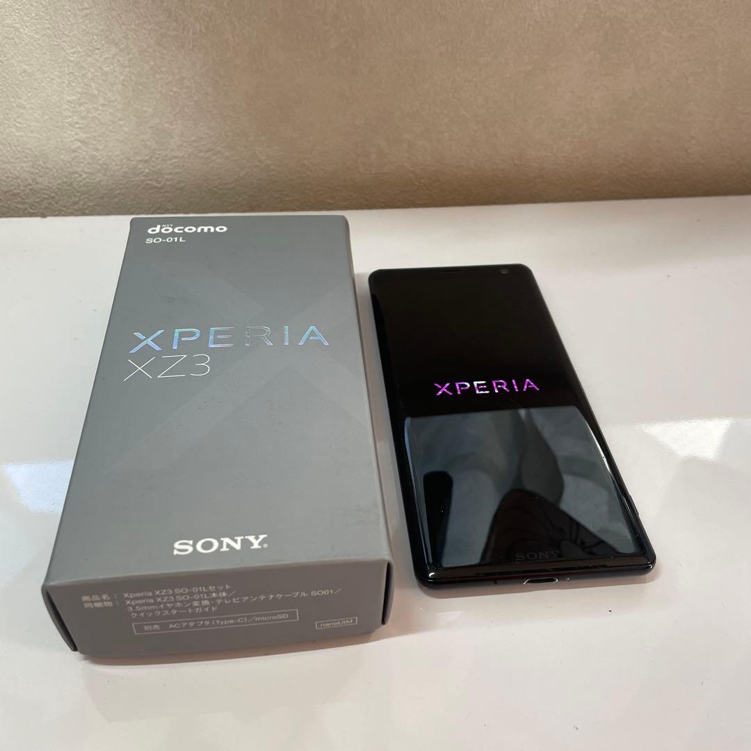 SONY XperiaXZ3 SO-01L SIMロック解除済み
