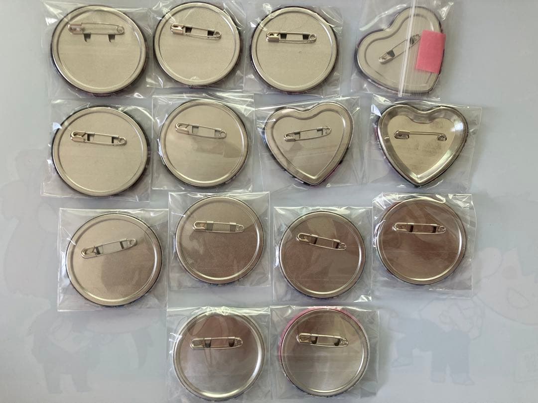 アイチュウ 缶バッジ 華房心 神楽坂ルナ まとめ売り