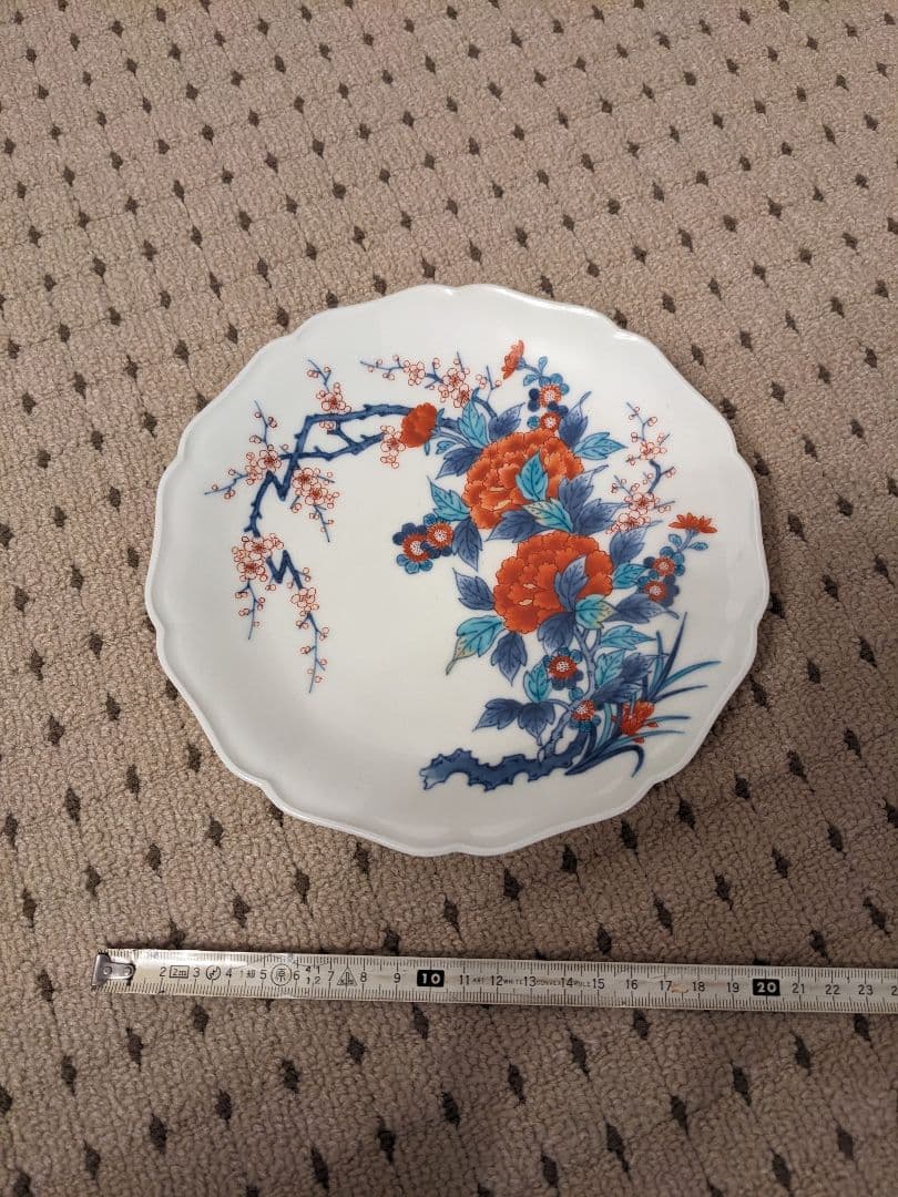 今泉今右衛門　飾皿　骨董品
