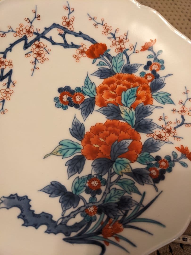 今泉今右衛門　飾皿　骨董品