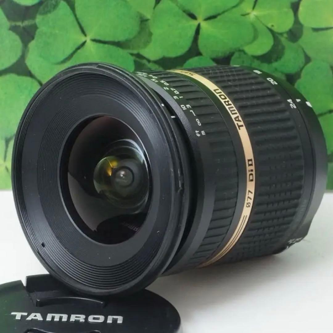 【美品】タムロン10-24mm超広角レンズ❤プロ並みの写真も撮れる❤ニコンF用
