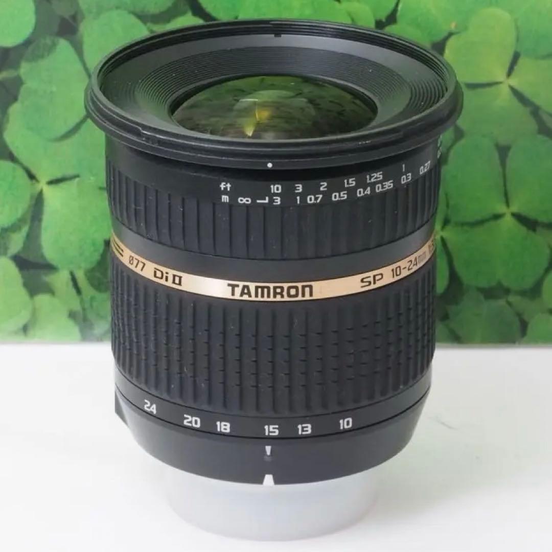 【美品】タムロン10-24mm超広角レンズ❤プロ並みの写真も撮れる❤ニコンF用