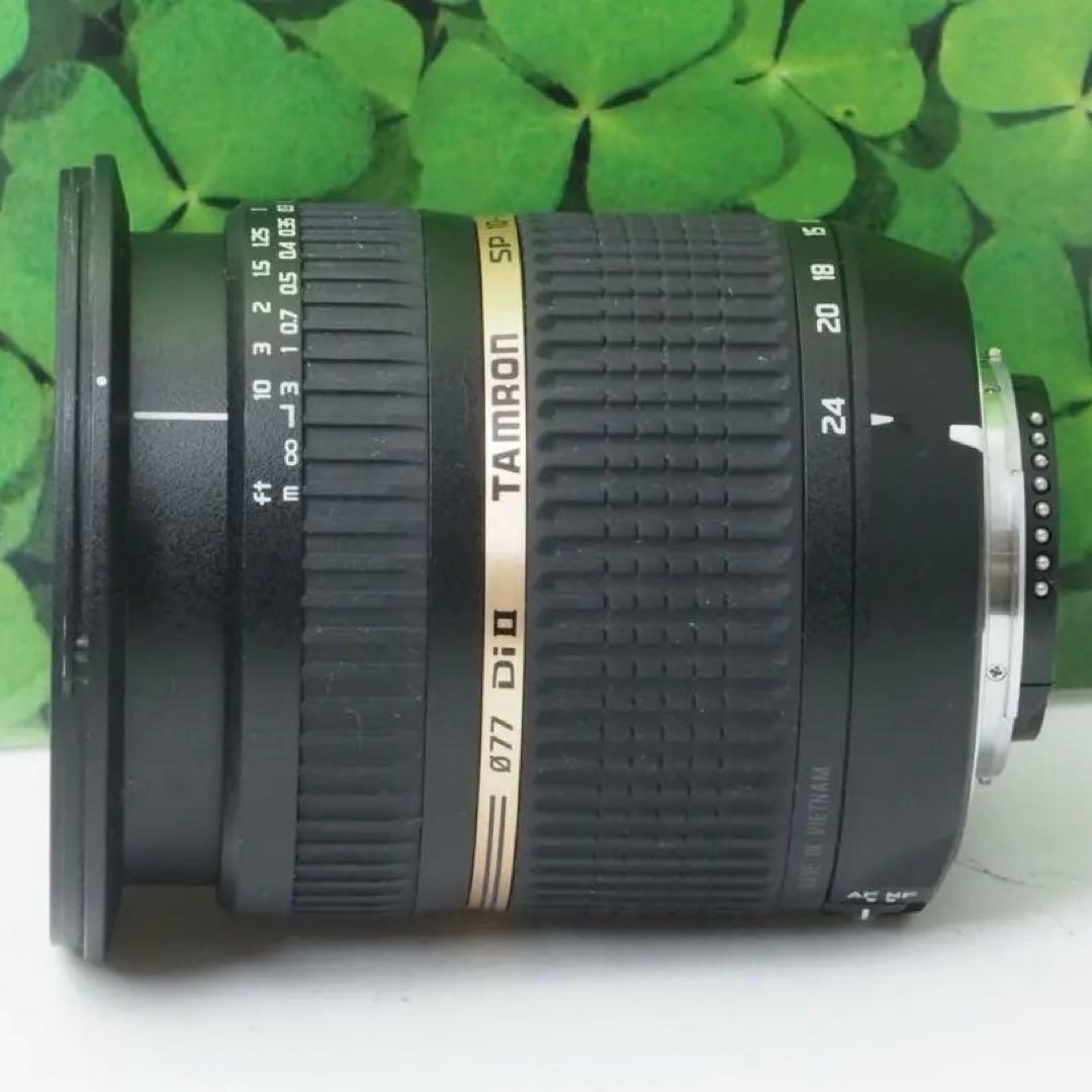 【美品】タムロン10-24mm超広角レンズ❤プロ並みの写真も撮れる❤ニコンF用