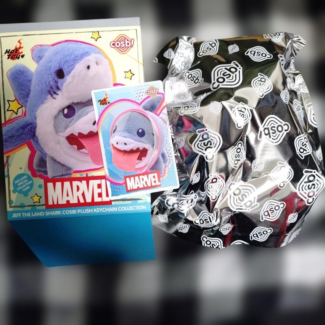 MARVEL　ジェフ・ザ・ランド・シャーク　ぬいぐるみキーチェーン　3点セット