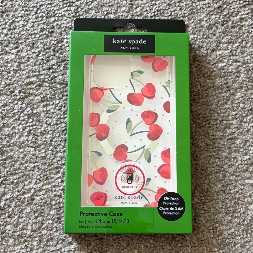 Kate Spade New York iPhoneケース　チェリー