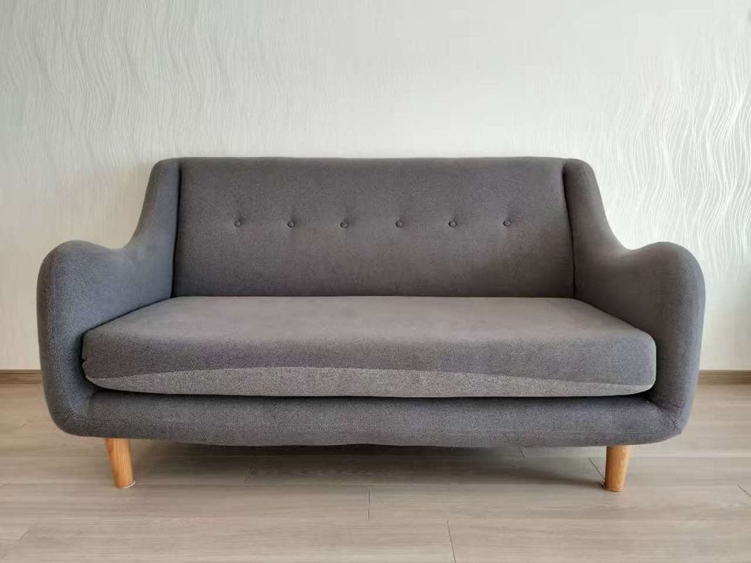 2人掛けソファ　3人掛けソファ　グレー　大塚家具