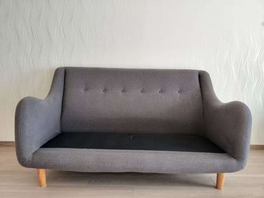 2人掛けソファ　3人掛けソファ　グレー　大塚家具