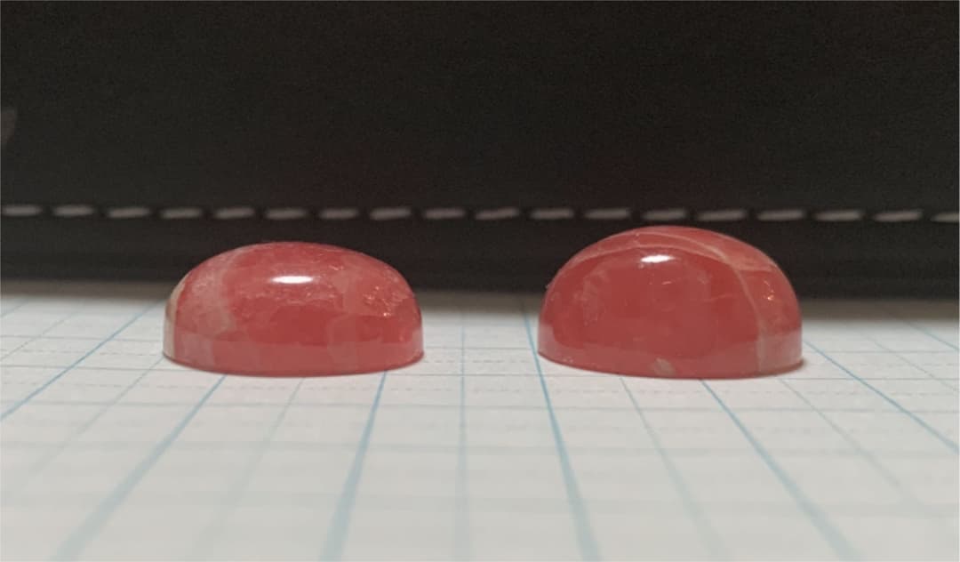 インカローズ 美しいタンブル 2粒セット