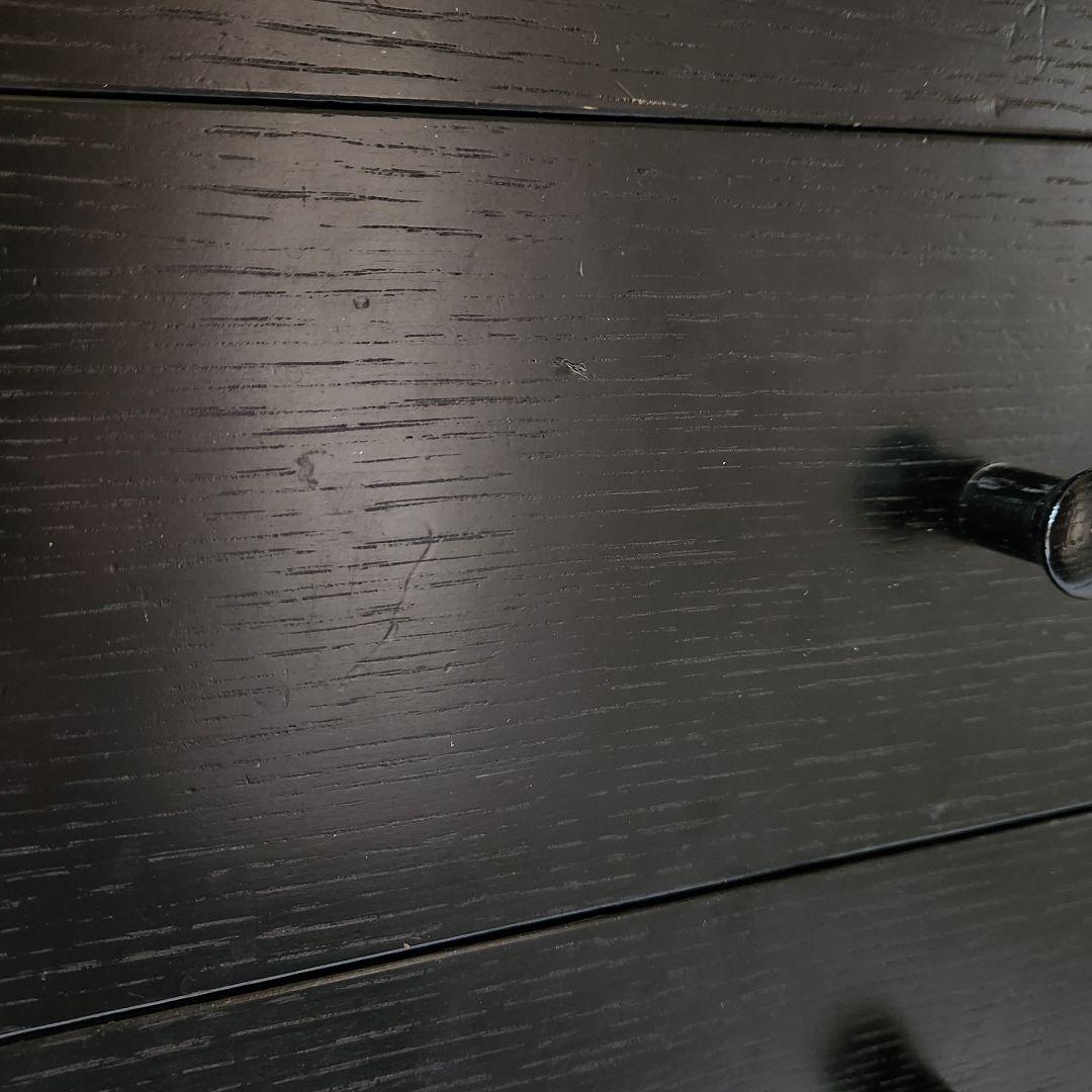 日進木工　NISSIN ブリック・ブロック チェストW700 ブラック　天然木