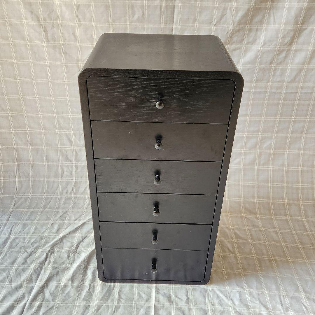 日進木工　NISSIN ブリック・ブロック チェストW700 ブラック　天然木