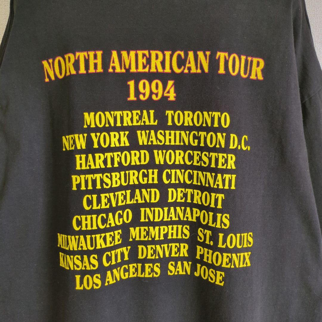 90s USA製　エリッククラプトン　94年北米ツアー　Tシャツ　ブラック　XL