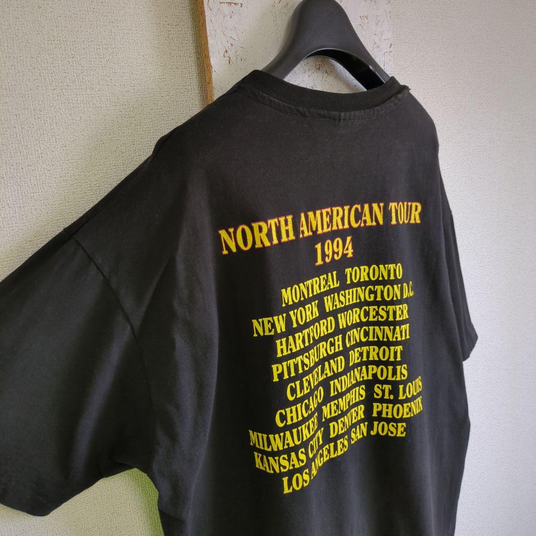 90s USA製　エリッククラプトン　94年北米ツアー　Tシャツ　ブラック　XL