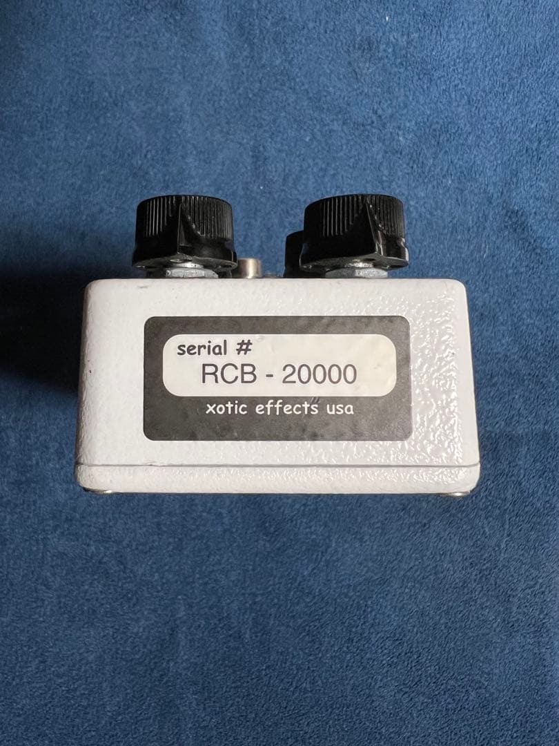 【シリアルキリ番】Xotic Effects USA RC-Booster