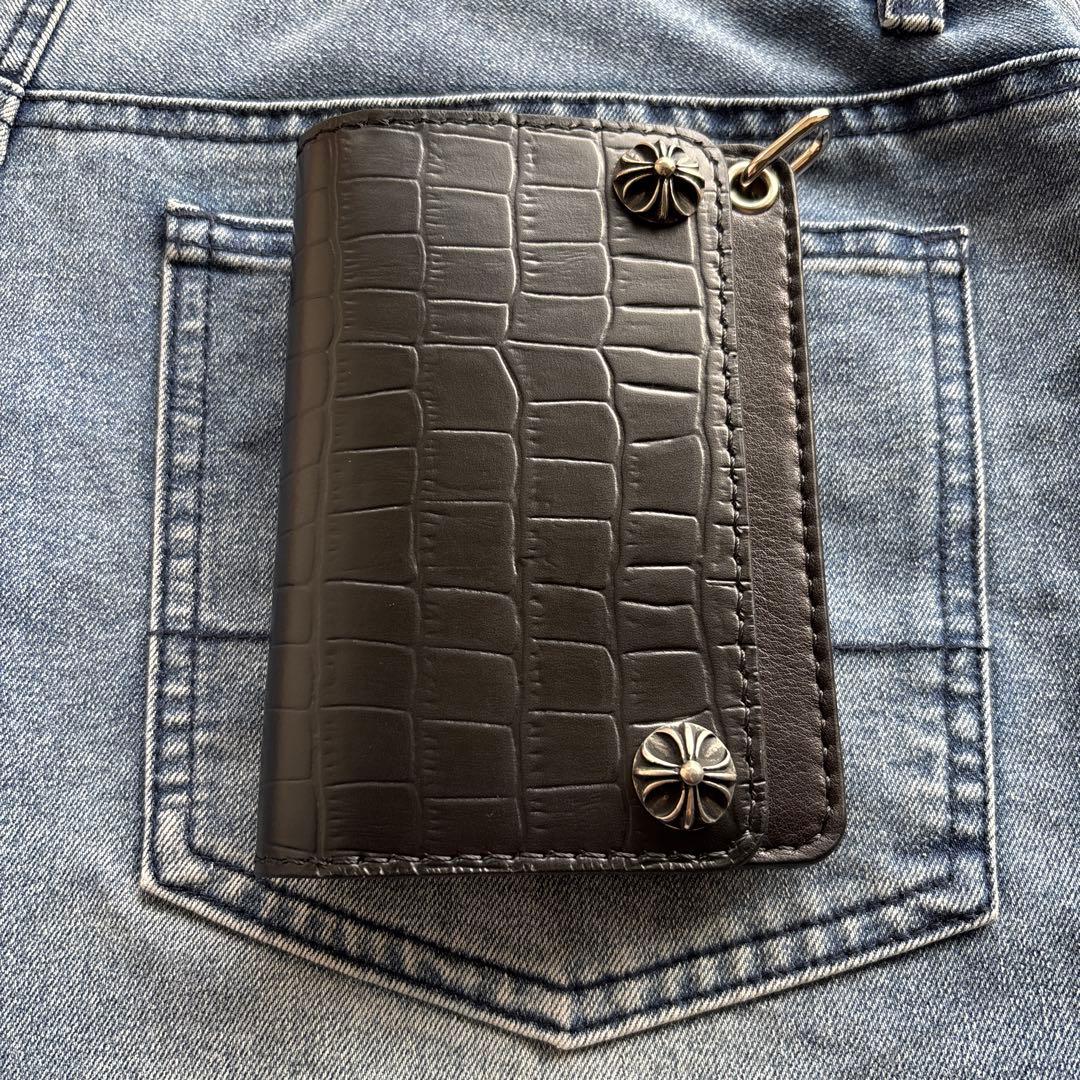 トラッカーウォレット　ショート　コンチョ　まる　フォロー割適用