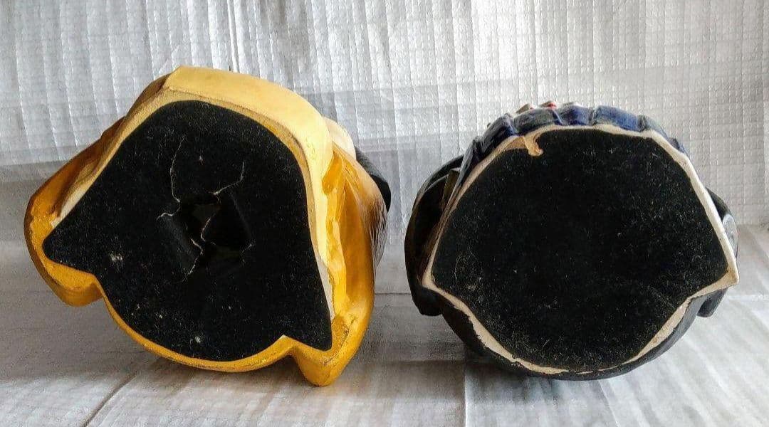 福助さん 福さん 福寿夫婦 置物 縁起物 中古