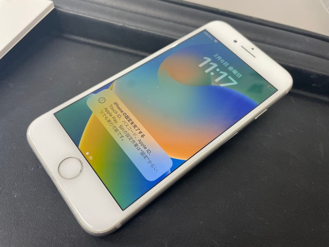 iPhone 8 256GB シルバー　動作確認済み　バッテリー100%