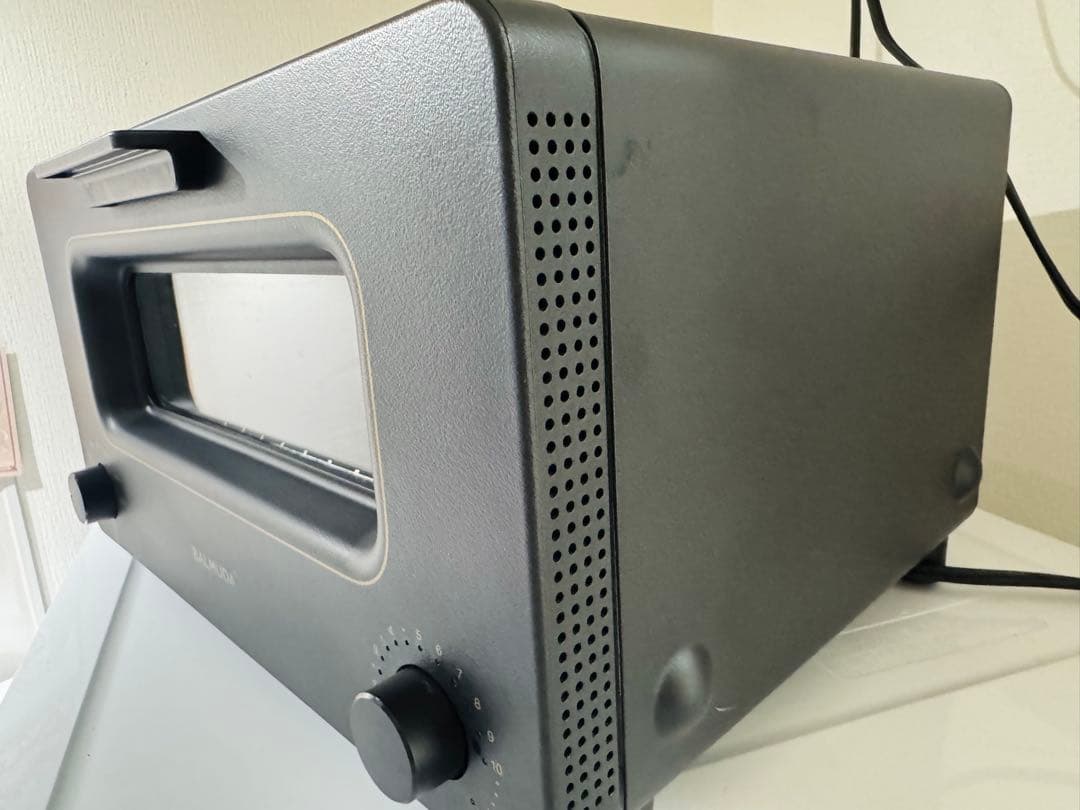 BALMUDA トースター　希少な2017年製のブラック