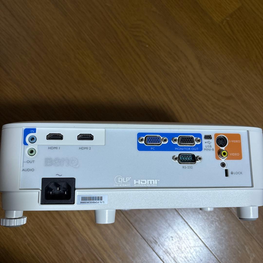 BenQ プロジェクター MW550 1280x800 HDMI