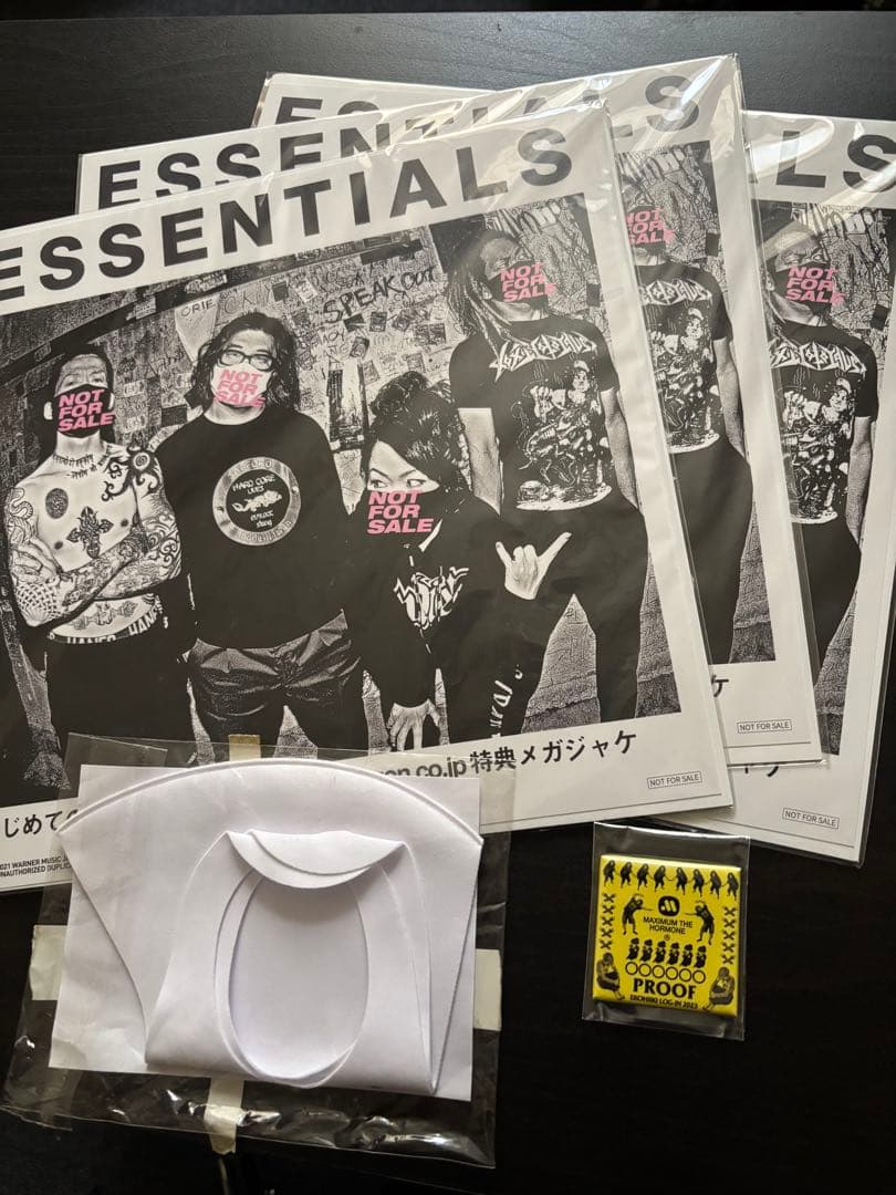 マキシマムザホルモン Essentials マスク メガジャケ マグネットセット