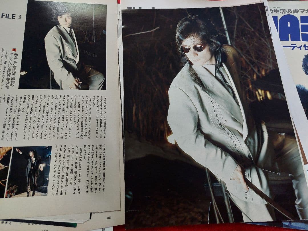 ALFEE　雑誌　高見沢俊彦　桜井賢　坂崎幸之助　切り抜き