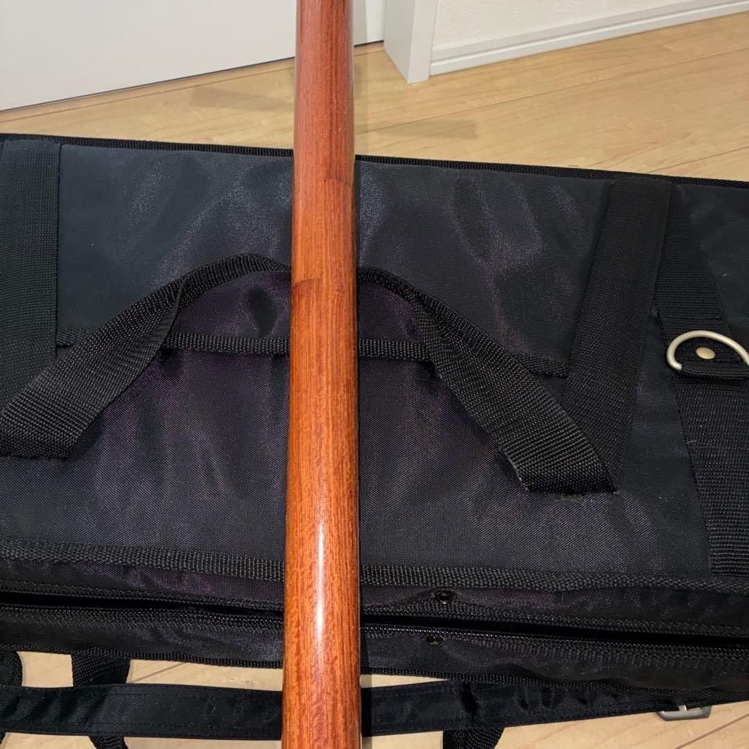 津軽三味線 金細 太棹 紅木 2本溝 綾杉彫り胴 和楽器