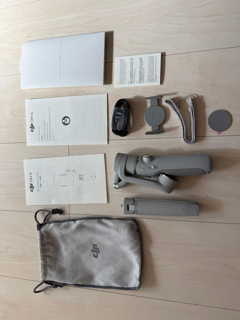 DJI OM5 スマートフォン用ジンバル グレー