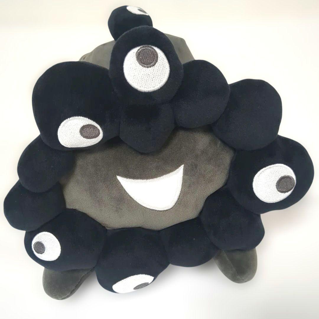 黒ミャクミャク　這い型ぬいぐるみSMLサイズ　3点セット