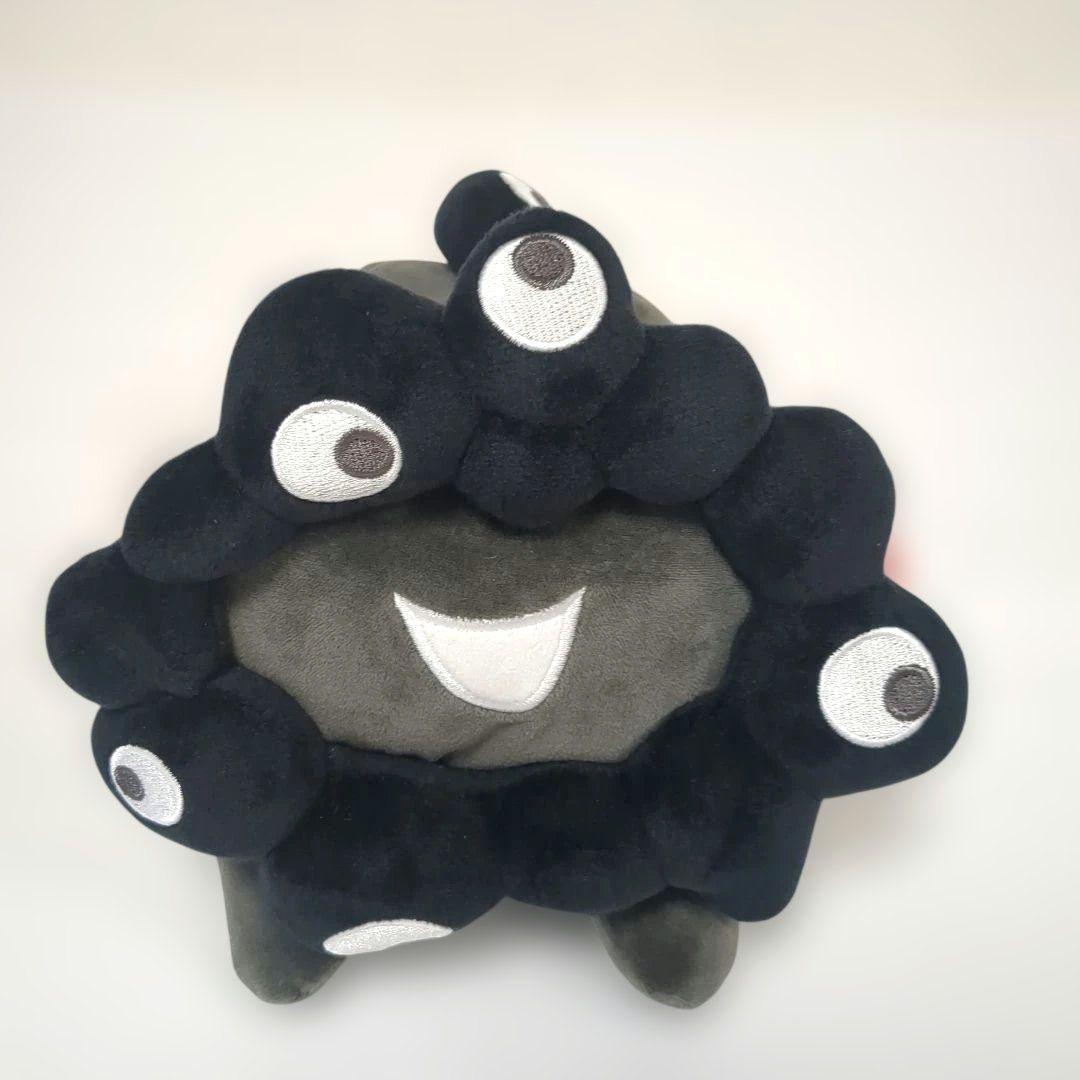 黒ミャクミャク　這い型ぬいぐるみSMLサイズ　3点セット