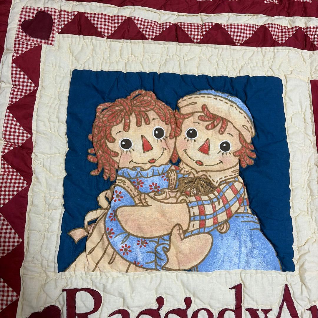 ラガディアン&アンディ　パッチワーク ラグ マット タペストリー