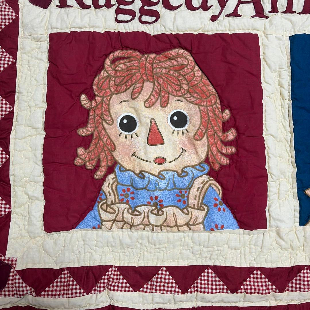 ラガディアン&アンディ　パッチワーク ラグ マット タペストリー